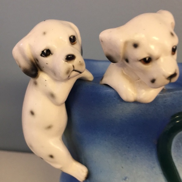 VINTAGE Lipper and Mann 101 Dalmatians Old Shoe Bank- BLUE - Picture 10 of 12